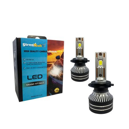 Лед крушки - Led система H7 Streetech модел STN2 за фарове - 150 000 Лукса