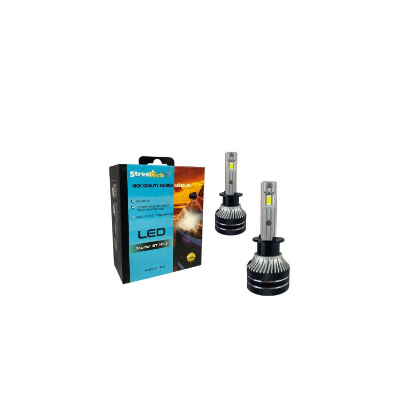 Лед крушки - Led система H1 Streetech модел STN2 за фарове - 150 000 Лукса