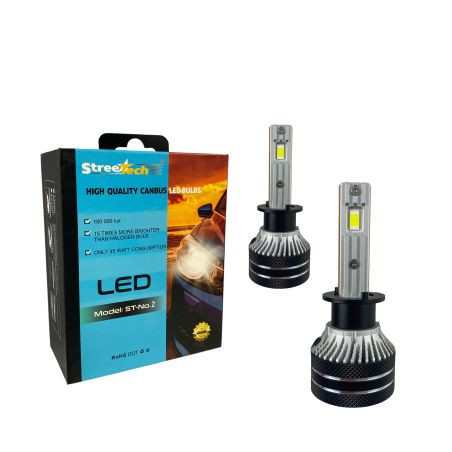 Лед крушки - Led система H1 Streetech модел STN2 за фарове - 150 000 Лукса