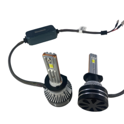 Лед крушки - Led система H1 Streetech модел STN2 за фарове - 150 000 Лукса, 45W - Canbus 6000K - 1500% повече