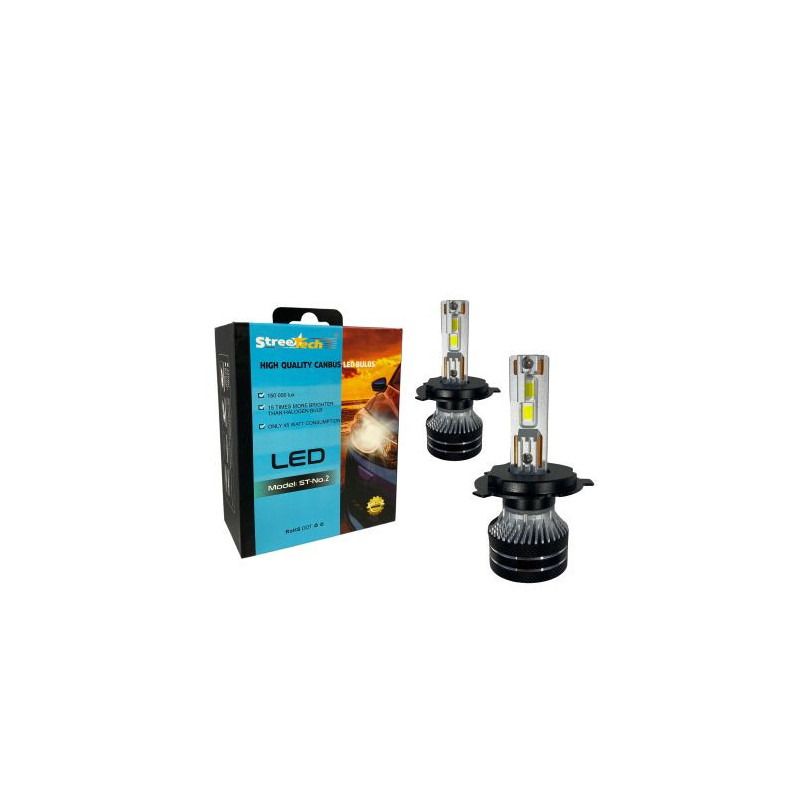 Лед крушки - Bi Led система H4 Streetech модел STN2 за фарове - 150 000 Лукса
