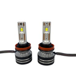 Лед крушки - Led система H11 / H8 / H9 Streetech модел STN2 за фарове - 150 000 Лукса, 45W - Canbus 6000K - 15