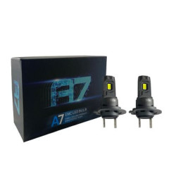 Лед крушки - Led система Н7 за фарове Plug-N-Play за директен монтаж - 90 000 Лукса