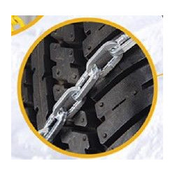 Метални вериги за сняг 12mm. кръстосана плетка - размер 90 за 14", 15", 16", 17", 18" - 2бр.