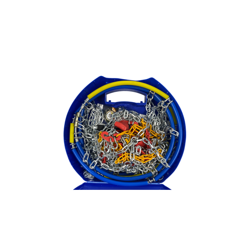 Метални вериги за сняг 12mm. кръстосана плетка - размер 70 за 13"