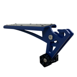 Степенка - стъпало за врата на кола, джип, бус - за автобокс или багажник - син цвят