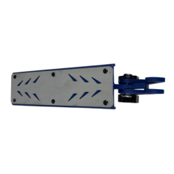 Степенка - стъпало за врата на кола, джип, бус - за автобокс или багажник - син цвят