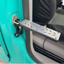 Степенка - стъпало за врата на кола, джип, бус - за автобокс или багажник - син цвят