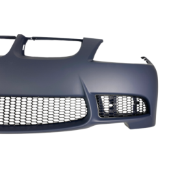 Предна броня за BMW E90 / E91 (2005-2008) - M3 дизайн без отвори за халогени, без отвори за пръскалки, с и без