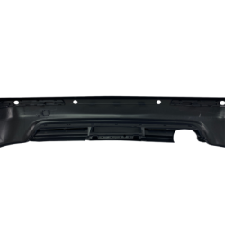 Задна броня за BMW E39 седан - M5 дизайн с единичен дифузер с отвори за парктроник грундирана