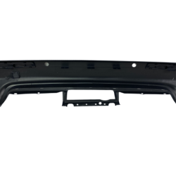 Задна броня за BMW E39 седан - M5 дизайн с единичен дифузер с отвори за парктроник грундирана