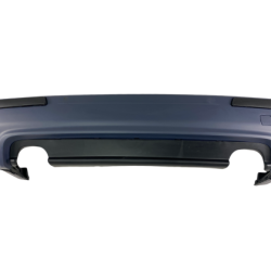 Задна броня за BMW E39 седан - M5 дизайн с двоен дифузер с отвори без парктроник грундирана