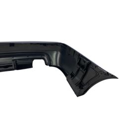 Задна броня за BMW E39 седан - M5 дизайн с двоен дифузер с отвори без парктроник грундирана