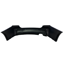 Задна броня за BMW F30 с единичен дифузер - M-Tech дизайн с отвори за парктроник грундирана