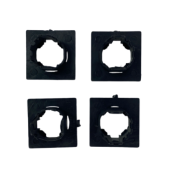 Държачи за парктроник за броня BMW E60 24мм - 4бр. к-т - Квадратни