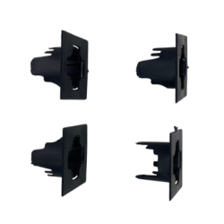 Държачи за парктроник за броня BMW E60 24мм - 4бр. к-т - Квадратни