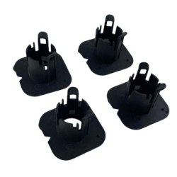 Държачи за парктроник за броня BMW E60 24мм - 4бр. к-т - Правоъгълни