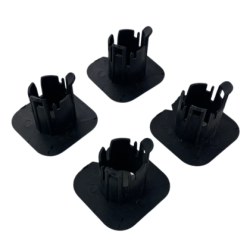 Държачи за парктроник за броня BMW E60 24мм - 4бр. к-т - Правоъгълни