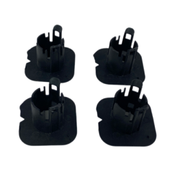 Държачи за парктроник за броня BMW E60 24мм - 4бр. к-т - Правоъгълни