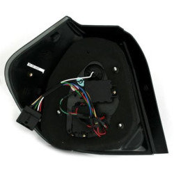 Диодни стопове със светловоди BMW E87 (2004-2007) - черни