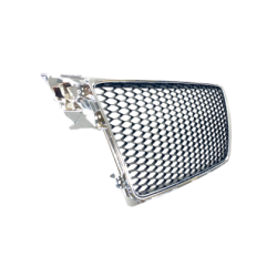 Решетка без емблема за Audi A4 B8 (2008-2011) - RS Look с хром рамка