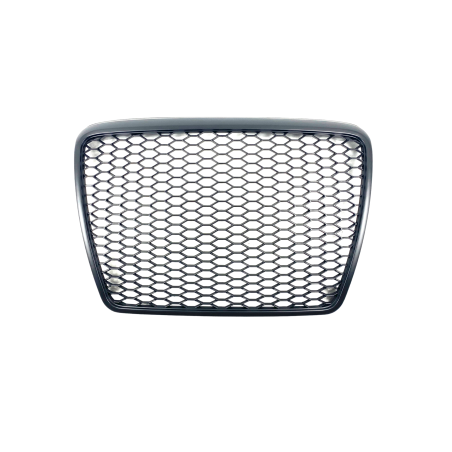 Решетка без емблема Audi A6 С6 (2008-2011) - RS Look черна