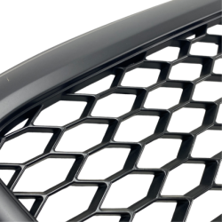 Решетка без емблема Audi A6 С6 (2008-2011) - RS Look черна