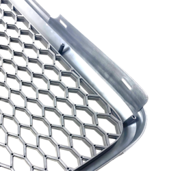 Решетка без емблема Audi A6 С6 (2008-2011) - RS Look черна