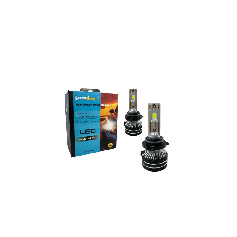 Лед крушки - Led система 9006 / HB4 Streetech модел STN2 за фарове - 150 000 Лукса