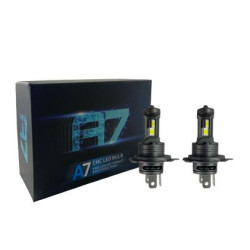 Лед крушки - Bi Led система Н4 за фарове Plug-N-Play за директен монтаж - 90 000 Лукса