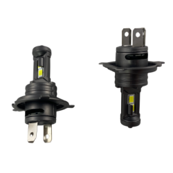 Лед крушки - Bi Led система Н4 за фарове Plug-N-Play за директен монтаж - 90 000 Лукса, 36W 6000K - 900% пове…