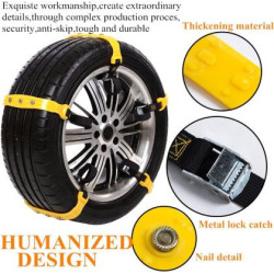 Пластмасови вериги за сняг PVC за 14", 15", 16", 17", 18" - 10бр. за две гуми