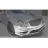 Предна броня за Mercedes W211 E-Class (2006-2009) - AMG Design с LED светлини и отвори за парктроник
