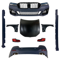 Боди кит М пакет за BMW F10 sedan (2014-2017) - M-Tech дизайн пълна конверсия към G30 facelift design