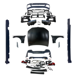 Боди кит М пакет за BMW F10 sedan (2014-2017) - M-Tech дизайн пълна конверсия към G30 facelift design