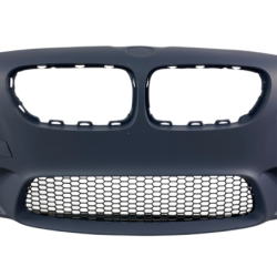 Предна броня за BMW F10 / F11 (2010-2014) - M5 дизайн с отвори за парктроник и отвори за халогени