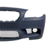 Предна броня за BMW F10 / F11 (2010-2014) - M5 дизайн с отвори за парктроник и отвори за халогени