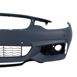 Предна броня за BMW F32 / F36 (2013-2020) - M-Tech дизайн с отвори за халогени и парктроник
