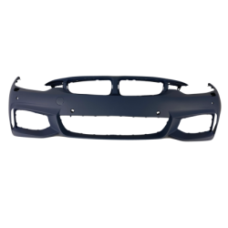 Предна броня за BMW F32 / F36 (2013-2020) - M-Tech дизайн с отвори за халогени и парктроник