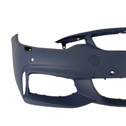 Предна броня за BMW F32 / F36 (2013-2020) - M-Tech дизайн с отвори за халогени и парктроник