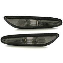 Кристални мигачи BMW E46  (2001-2005) / Е60 / X3 (2004-2009) - опушени