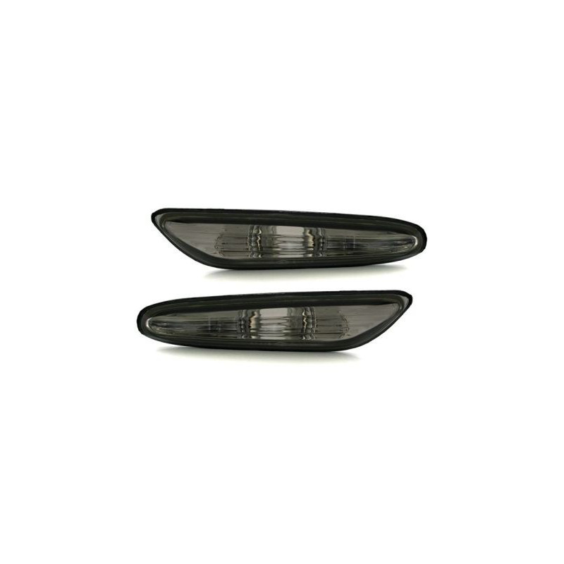 Кристални мигачи BMW E46  (2001-2005) / Е60 / X3 (2004-2009) - опушени