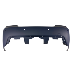 Задна броня за BMW E60 sedan (2003-2007) - M-Tech дизайн с отвори за парктроник 24mm грундирана