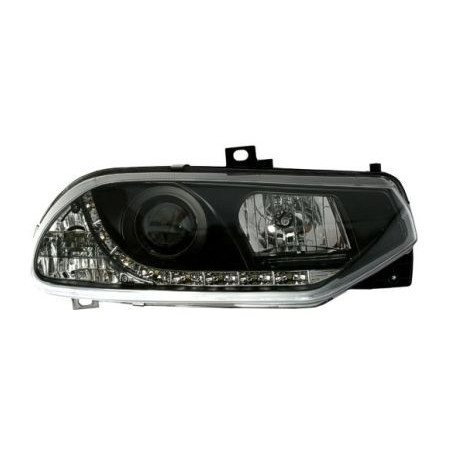 Кристални фарове за Alfa Romeo 156 (1997-2003) - черни