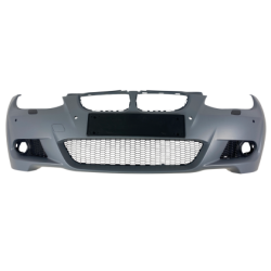 Предна броня за BMW E92 (2006-2009) - M-Tech дизайн с отвори за халогени и парктроник