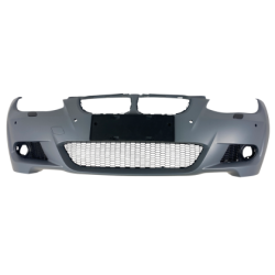 Предна броня за BMW E92 (2006-2009) - M-Tech дизайн с отвори за халогени и парктроник