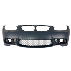 Предна броня за BMW E92 (2006-2009) - M3 дизайн с отвори за халогени