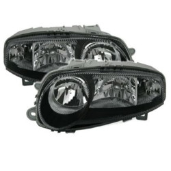 Кристални фарове за Alfa Romeo 147 (2001-2004) - черни