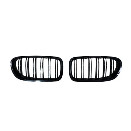 Решетки за BMW F10 (2010+) - двойни гланц