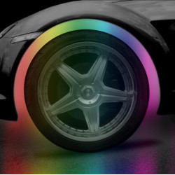 Undercar kit с дистанционно управление през телефон - мултиколор